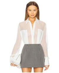 Sans Faff - Flore Silk Shirt - Lyst