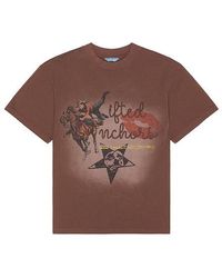 Lifted Anchors - Camiseta Circus En Color Chocolate Talla En - Lyst