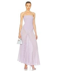 Helsa - June Knit Bodysuit Dress - Lyst