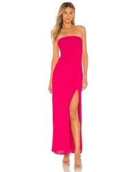 superdown - Vestido Sin Tirantes Asher En Talla En - Lyst
