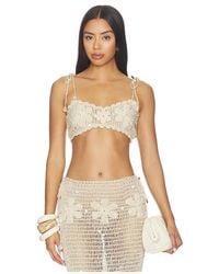 Asta Resort - Charlotte Hand Crochet Bralette - Lyst