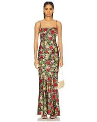 Saloni - Renee Long Dress - Lyst