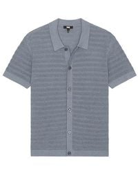 PAIGE - Mendez Knitted Shirt - Lyst