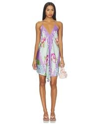 VERANDAH - Handkerchief Mini Dress - Lyst