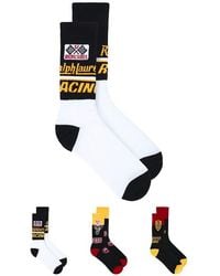 Polo Ralph Lauren - Rl Moto Bear Crew Socks 3-Pack Giftbox - Lyst
