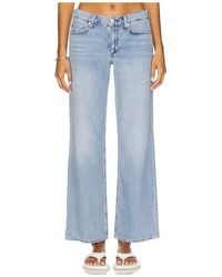 Rag & Bone - Featherweight Cam Low-Rise Ankle Straight Jeans - Lyst