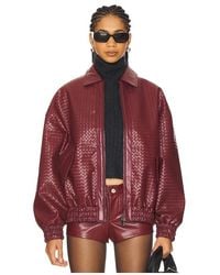 Lioness - Kenny Bomber en Burgundy - Lyst