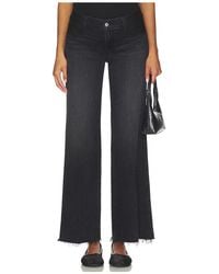 PAIGE - Anessa Maternity Wide Leg Jeans - Lyst