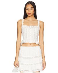 LoveShackFancy - Vietta Cami - Lyst