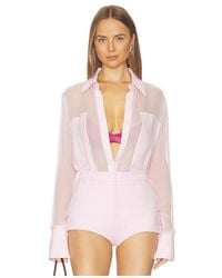 Sans Faff - Flore Silk Shirt - Lyst