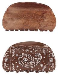 Frasier Sterling - Bandana Claw Clip Set - Lyst