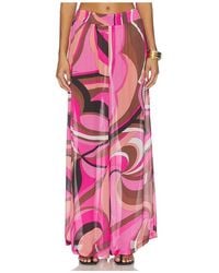 Cin Cin - Pantalón Pierna Ancha Mission En Color Rosado Talla (También En S, Xs, M) - Lyst