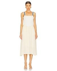 Central Park West - Basque Waist Bodycon Dress - Lyst