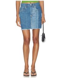 KENZO - Patchwork Short Skirt - Lyst