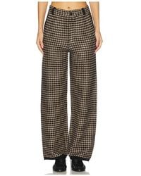 Guest In Residence - Guest En Residence Pantalones Houndstooth En Color Negro Talla (También En M, S, Xl, Xs) - Lyst