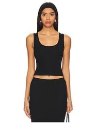 ÉTERNE - Square Neck Tank Top - Lyst