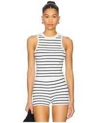 Lovers + Friends - Kathleen Knit Tank En Color Blanco Talla En - Lyst