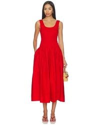 Pistola - Alessia Smoked Drop Waist Dress - Lyst
