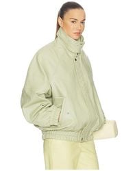 Helsa - The Oversized Leather Bomber - Lyst