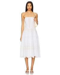 Charo Ruiz - Vestido Largo Iris En Color Ivory Talla (También En S, Xs) - Lyst