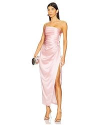 Nana Jacqueline - Vestido Emilia En Color Rubor Talla En - Lyst