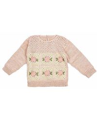 Wild Wawa - Patchwork Sweater - Lyst