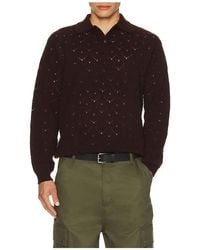 vowels - Eyelet Polo - Lyst