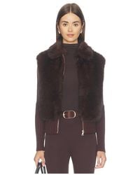 Source Unknown - Meti Eco Fur Zip Cardigan - Lyst