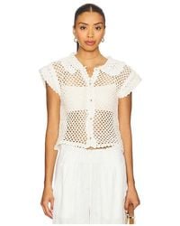 Free People - Lily Crochet Top - Lyst