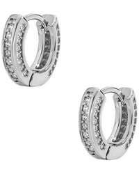 Mazin Jewels - Charlotte Hoops Earring - Lyst