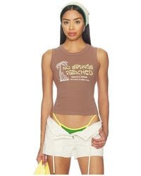 Daydreamer - No Strings Attached Shrunken Tank Top - Lyst