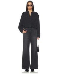 GOOD AMERICAN - Denim Shirt Jumpsuit - Lyst