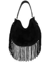 Isabel Marant - Bolso Hombro Oskan Hobo En Color Negro Talla - Lyst