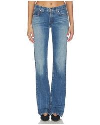 ÉTERNE - Denim Low Rise Bootcut Jean - Lyst