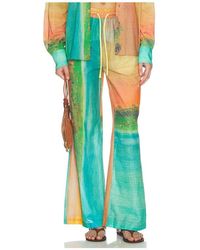 Donde Esteban - Formentera Cotton Voile Pants - Lyst