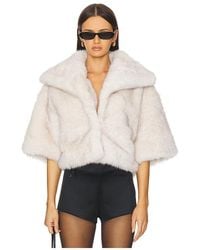 Lovers + Friends - Cropped Claude Coat - Lyst