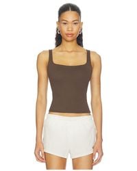 NikeSKIMS - Matte Square Neck Tank - Lyst