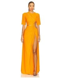 Sid Neigum - X Revolve Gathered Slit Dress - Lyst