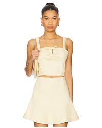 Astr - Top Sin Mangas Top En Color Amarillo Limon Talla (También En M, S, Xl, Xs) - Lyst
