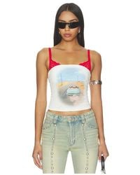 Markgong - Loveride Retro Print Tube Top - Lyst