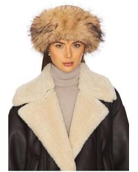 Jocelyn - Faux Shearling Roller Hat - Lyst