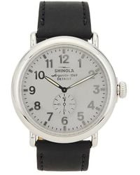 Shinola - Runwell Sub Second 47Mm Watch - Lyst