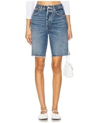 Agolde - 90's Short En Color Azul Talla En - Lyst