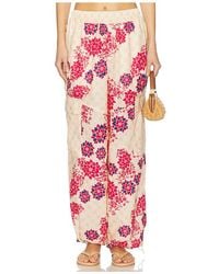 Agua Bendita - Pantalones Oriana En Color Rosado Talla (También En M, S, Xl, Xs, Xxl) - Lyst