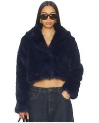 Lioness - X Revolve Madame Faux Fur Jacket - Lyst