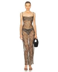 One Teaspoon - Jagger Maxi Slip Dress - Lyst