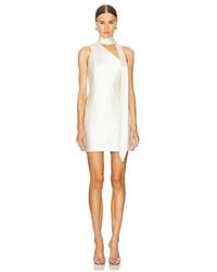 Line & Dot - Gloss Scarf Mini Dress - Lyst