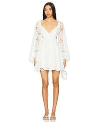 Bardot - Minivestido Estilo Muñeca Jovie En Color Blanco Talla (También En 2, 4, 6, 8) - Lyst