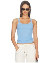 RE/DONE - Knotted Ribbed Tank - Lyst