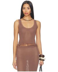 SNDY'S - Priya Crochet Top - Lyst